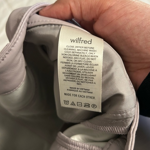 Aritzia Wilfred The Melina™ Pant Morado Grey size 4 - Picture 7 of 8